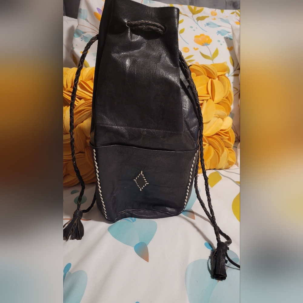 African Drawstring bag